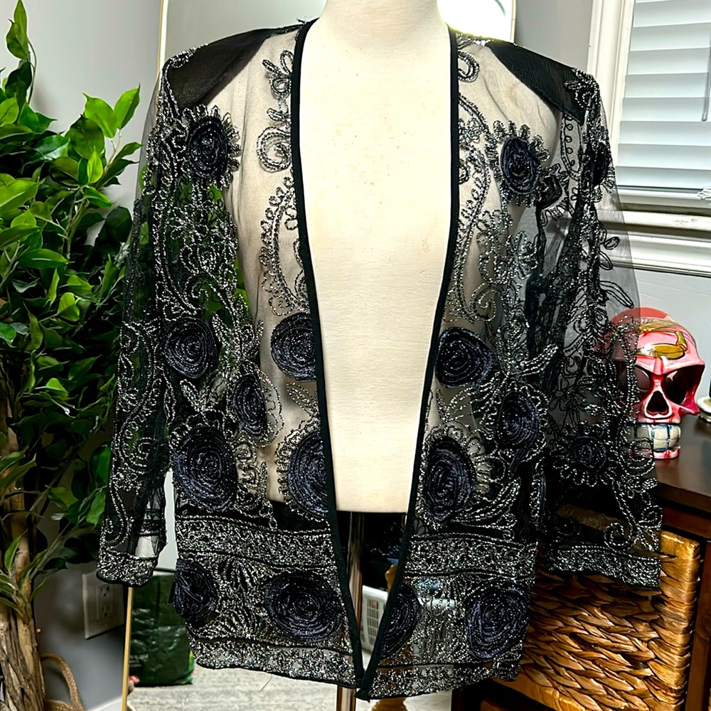 Vintage Sheer Blazer